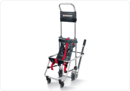 スキッド非常用 階段避難車